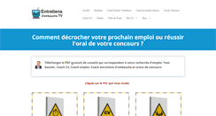 Desktop Screenshot of entretienembauche.tv